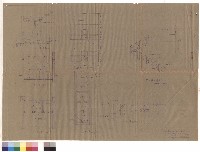 藏品(化糞池平面、切面，廁所平面、縱切面、橫切面，樓梯及廁所大窓，樓梯欄杆詳圖)的圖片