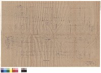 藏品(基礎及地中梁平面圖，二樓、屋頂梁柱版平面圖)的圖片