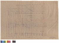 藏品(改建基礎及地梁平面圖，改建二樓、屋頂梁版平面圖)的圖片