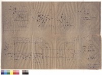 藏品(一、二層平面圖，廁所標準詳圖，糞管、污水管及透氣管系統圖，冷水管系統圖)的圖片