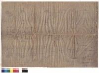 藏品(基礎地中梁及柱平面圖，二層梁柱、屋頂梁版平面圖)的圖片