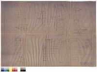 藏品(壁櫃平面、粉刷表)的圖片