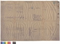藏品(弧形黑板立面、正面，a-a剖面，講桌立面、側面)的圖片