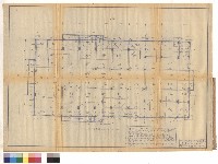 藏品(地下室基礎結構平面圖)的圖片