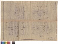 藏品(一~五層平面圖，地下層基礎、屋頂平面圖)的圖片