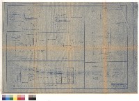 藏品(三樓樓梯及屏風平面、立面圖，舞台反射板剖面詳圖)的圖片