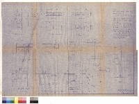 藏品(鐵板安全防火門、手動鐵捲防火門、鐵捲門剖面、座板)的圖片