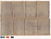 藏品(女廁所立面圖、男廁所立面、屋頂平面圖)的圖片