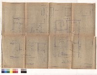 藏品(語言研究室隔間詳圖、走廊.廁所及樓梯間鋁窗位置圖)的圖片