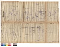 藏品(地下平面圖，一層平面圖，二～四層平面圖，伍層平面圖，屋面平面圖，總管平面圖)的圖片