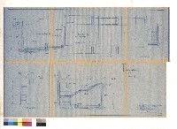 藏品(地下室剖面圖、樓梯詳圖、竣工圖)的圖片