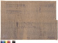 藏品(屋頂平面圖、餐廳北立面圖、美術教室南立面圖)的圖片