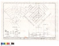 藏品(野外劇場平面圖、舞台平面、剖面圖、座椅甲乙式詳圖)的圖片