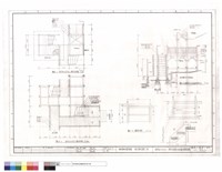 藏品(迷宮出入口平台、一,二樓平面圖,剖面圖、樓梯詳圖)的圖片