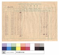 藏品(土石方計算表)的圖片