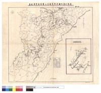 藏品(森林開發處棲蘭山區現有防砂壩位置分佈圖)的圖片