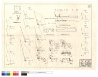 藏品(A.B.擋水翼牆正面,斷面圖、11K+600路基改善平面圖、漿砌駁坎正面圖、漿砌護坡正面圖、坍方、改線)的圖片