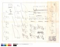 藏品(A.B.擋水翼牆正面,斷面圖、11K+600路基改善平面圖、漿砌駁坎正面圖、漿砌護坡正面圖、擋水牆正面圖)的圖片