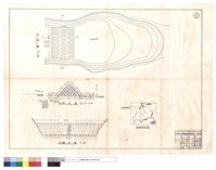藏品(平面圖、A-A、B-B斷面、防砂埧位置示意圖)的圖片