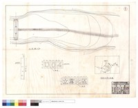 藏品(防砂埧位置示意圖、平面圖)的圖片