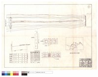 藏品(防砂埧位置示意圖、平面圖)的圖片