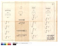 藏品(護欄詳細圖、平面圖、正面圖)的圖片