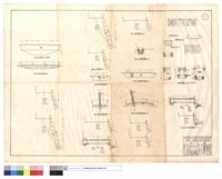 藏品(駁坎正面,平面圖、駁坎及箱涵正面,平面圖、漿砌邊溝、箱涵結構圖)的圖片