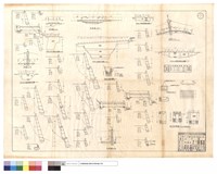 藏品(駁坎正面,平面圖、駁坎及箱涵正面,平面圖、漿砌邊溝、箱涵結構圖)的圖片