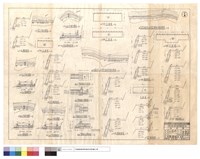 藏品(平面位置圖、正面圖、橫斷面圖、管涵模斷圖、管涵進水口平面圖、管涵進水口橫斷面圖、管涵出水口平面及橫鬿面、駁坎平面位置圖、駁坎及護坡平面位置圖)的圖片