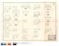藏品(平面圖、正面圖、左翼正面圖、右翼正面圖)的圖片