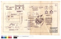 藏品(舊有漿砌邊溝橫斷面圖、武陵農場場名牌油漆尺寸、武陵道班左側棧道尺寸、武陵道班房整修尺寸、武陵道班房油煙管尺寸、武陵道班左側棧道尺寸、武陵道路沿線護欄油漆尺寸、茅舍屋面翻修尺寸、武陵道班廚房邊窗新造)的圖片