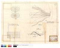 藏品(位置圖、堤防斷面標準圖、間隔網、首尾結束)的圖片