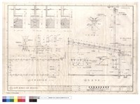 藏品(木工廠擴建廠房結構鋼架剖詳圖)的圖片