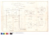 藏品(剖面A-A、房屋橫剖面圖、詳圖