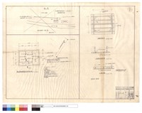 藏品(給水設備示意圖、原有守衛站增建照明設俻、結構平面圖、夾板天花詳圖、外墻詳圖)的圖片