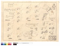 藏品(駁坎正面,橫斷面圖、正面圖、駁坎管涵平面圖、A-A剖面、橫斷面圖)的圖片