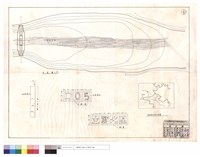藏品(防砂埧位置示意圖、平面圖)的圖片