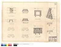 藏品(平,正面圖、A-A剖面圖、B-B,斷面圖)的圖片