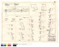 藏品(橋欄立,剖,斷面圖、翼墻展開,斷面圖)的圖片