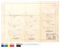 藏品(170,130,200綫道班房整地斷面圖)的圖片