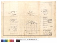 藏品(平,正,背面圖、左右側面圖、斷面圖、窗,門圖)的圖片