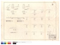 藏品(排水溝,B-B斷面圖、蓋版配筋圖、平面圖、路面舖設示意圖)的圖片