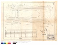 藏品(平面圖、縱斷面圖、防砂埧位置示意圖)的圖片
