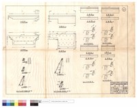 藏品(平,正面圖、擋土墻林道上坡A-A'~C-C'剖面圖、護坡)的圖片