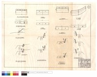 藏品(監工站庫房前護坡平,正,橫斷面圖、監工站庫房前階梯斷面、護坡平,正,橫斷面圖)的圖片
