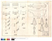 藏品(平,正,斷面圖、護坡、A-A'~H-H'剖面圖)的圖片