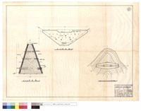藏品(A~B剖面圖、120線附近下邊坡防砂埧平面圖)的圖片