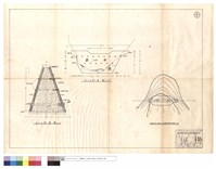 藏品(A~B剖面圖、120線附近下邊坡防砂埧平面圖)的圖片