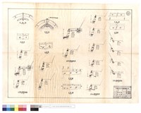 藏品(平,正面圖、駁坎管涵,駁坎斷面圖、護坡橫斷面圖)的圖片
