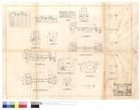藏品(811線附表3、810線附表2、附表1、A-A~C-C剖面圖、压力管涵平面圖、箱涵出水口外導水溝,双邊溝詳圖)的圖片